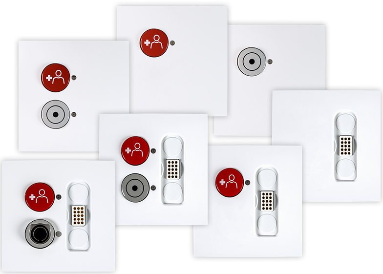 Ruftaster und Steckvorrichtungen